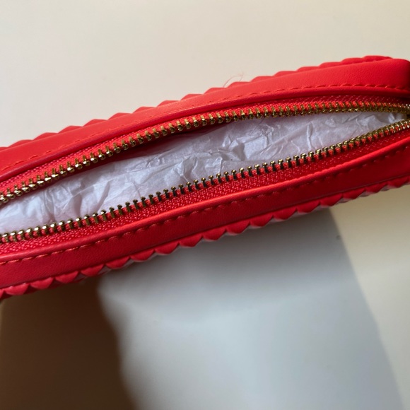 Valentino Hot Pink Lipstick Tote / Change Purse NWOT - Picture 9 of 9